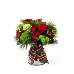 The FTD Jingle Bells Bouquet From Rogue River Florist, Grant's Pass Flower Delivery